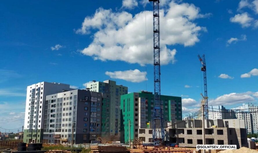 В Оренбургской области вводятся рекордные объёмы жилья