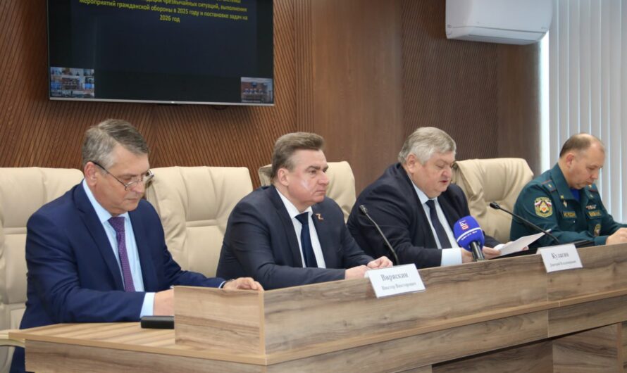 В Оренбурге подвели итоги деятельности Оренбургской территориальной подсистемы РСЧС за 2025 год