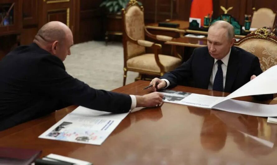 Евгений Солнцев в беседе с Президентом затронул вопросы образования и многодетных семей