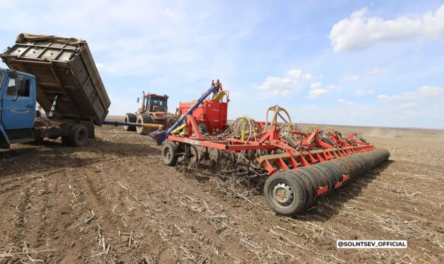 Посевная кампания в Оренбургской области началась