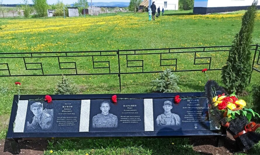 Мемориал в честь погибших в СВО земляков