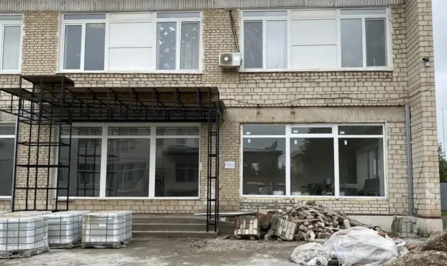 В Асекеево активно ведётся обновление площадки новой модельной библиотеки
