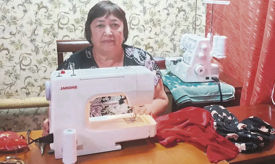 Стежок за стежком шьёт жизнь
