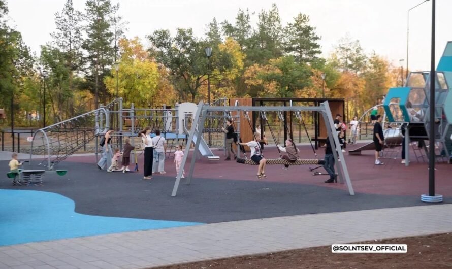 В Оренбурге продолжается благоустройство общественных территорий