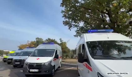 В Оренбуржье  прибыла партия новых машин скорой помощи
