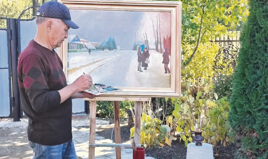 Родной край на кончике кисти