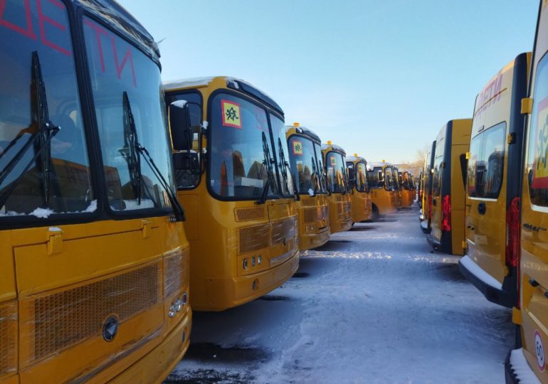 Автобус для Троицкой школы Бузулукского района
