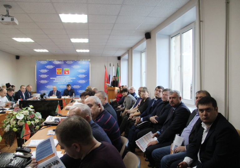Итоговое совещание с главами сельских поселений прошло в администрации Бузулукского района