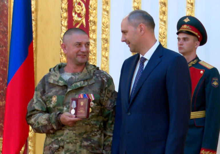 Бузулучанин Виктор Василевский получил государственную награду