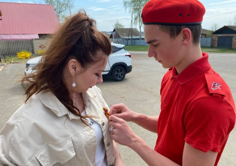 В Бузулукском районе стартовала Всероссийская акция «Георгиевская лента»