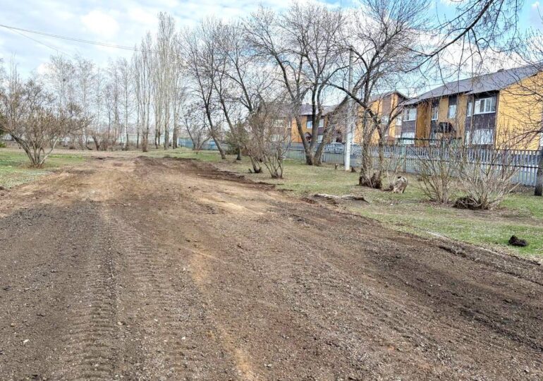 В посёлке Искра  Бузулукского района совсем скоро появится современная площадка ГТО
