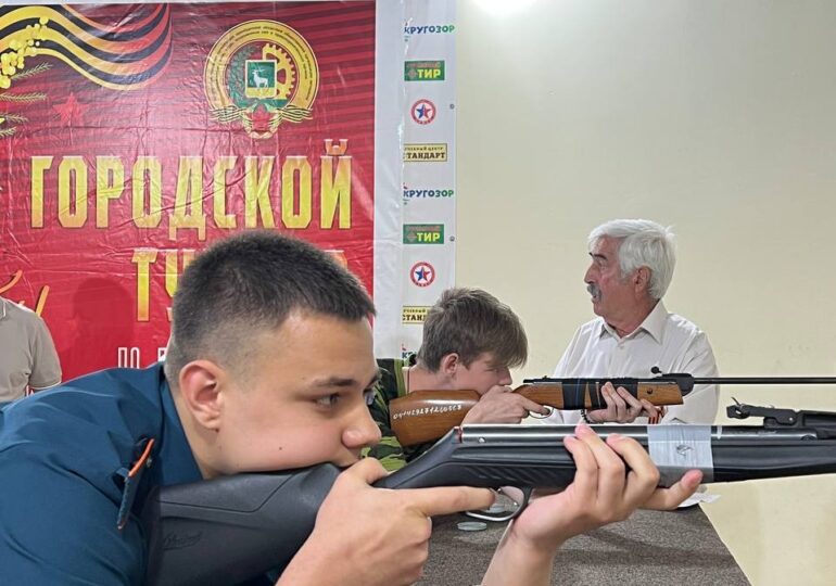 В Бузулуке прошли соревнования по пулевой стрельбе ко Дню Победы