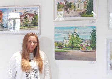 6 июня в библиотеке им. Льва Толстого состоялось открытие первой выставки художницы Аллы Ткаченко