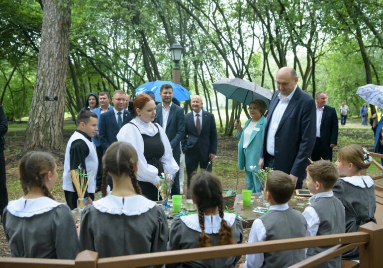 Евгений Солнцев стал первым посетителем обновлённого музея-заповедника Аксакова