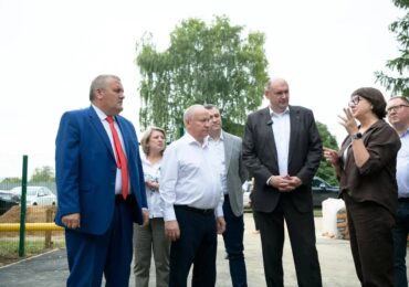 С рабочим визитом Бузулукский район посетил врио губернатора Оренбургской области Евгений Солнцев