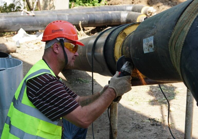 В Бузулуке обновили участок теплосети в рамках проекта «Инфраструктура для жизни»