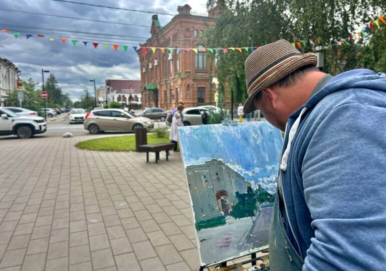 В Бузулуке проходит Всероссийский пленэр имени Филиппа Малявина