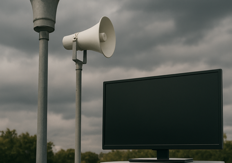 Сирены и громкоговорители включат для проверки 1 октября в Оренбуржье