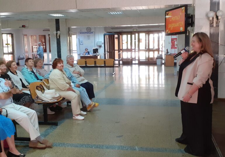 В ДК «Юбилейный» работает любительское объединение «Добрые встречи»