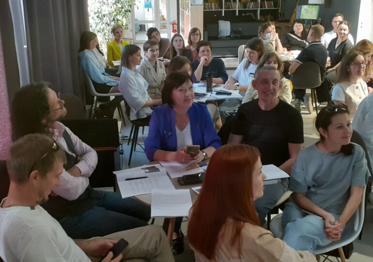 В Центральной библиотеке имени Толстого состоялась деловая игра «Практика социокультурного проектирования»