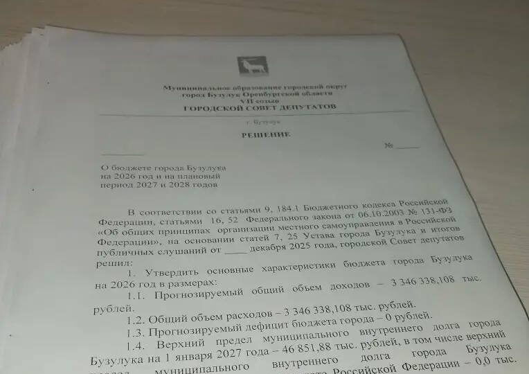 Об утверждении отчета об исполнении бюджета города Бузулука за 2024 год