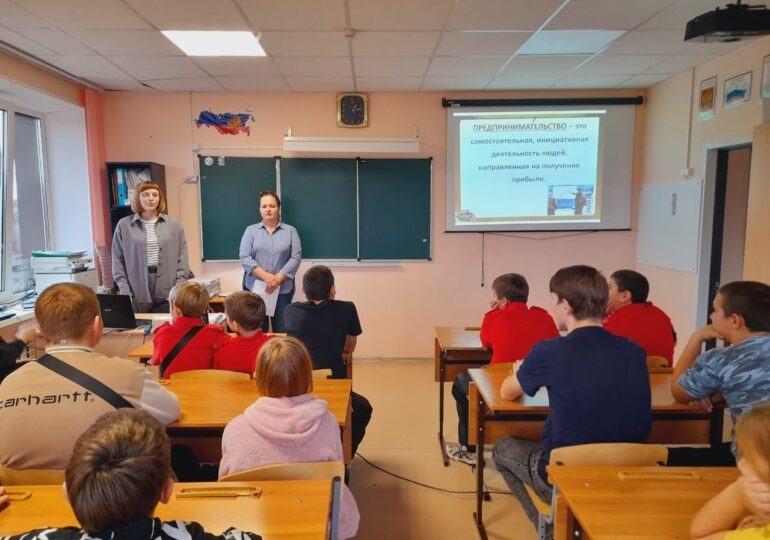 Разговор о будущем: предприниматель делится опытом с учениками Преображенской школы
