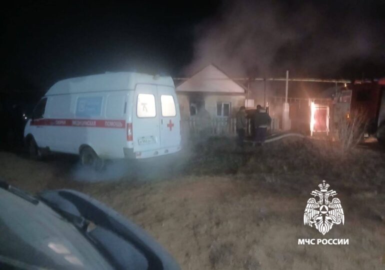 Дети погибли на пожаре в Новоорске