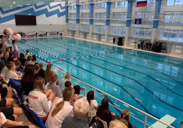 В Бузулуке после капитального ремонта открылся водноспортивный комплекс «Нефтяник»