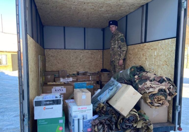 Казаки Елшанского хуторского общества отправили гуманитарный конвой бойцам БАРС-6