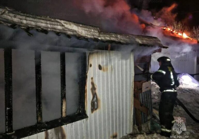 В Бузулуке на пожаре спасены 4 взрослых и 2 детей