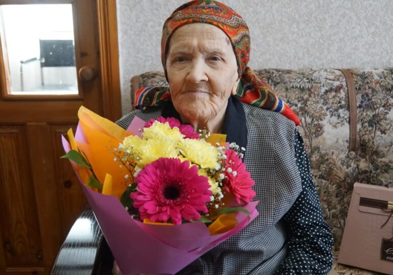 Бузулучанка Мария Осипова отметила 100-летний юбилей