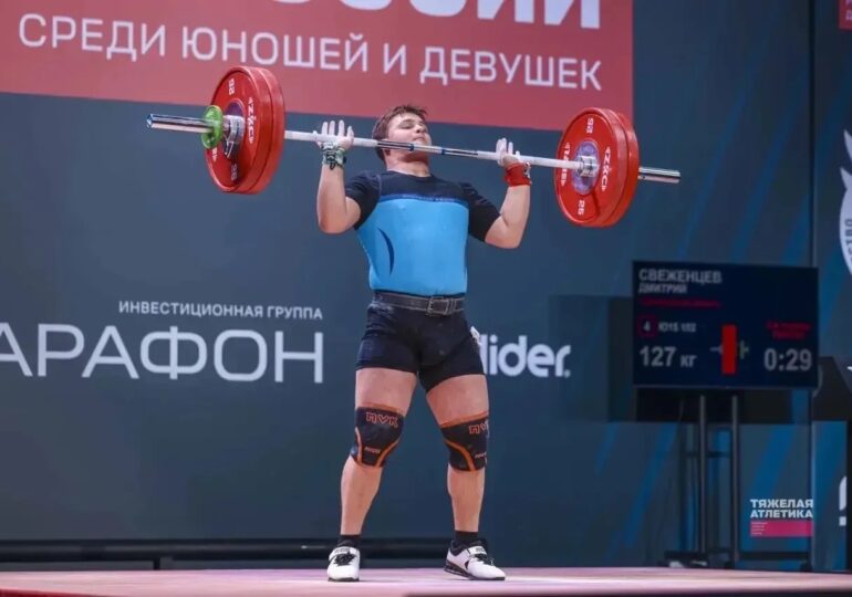 Спортсмен из Бузулукского района завоевал золото Первенства России по тяжёлой атлетике