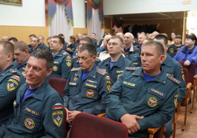 В Бузулуке чествовали сотрудников пожарной охраны