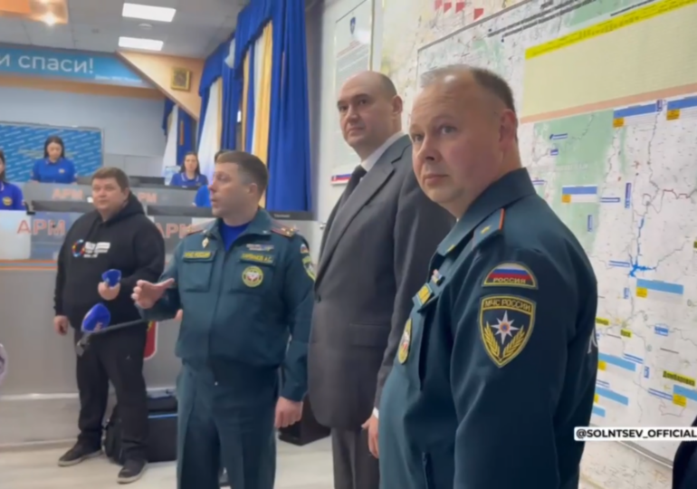 Губернатор Оренбуржья принял участие в оперативном совещании по паводку