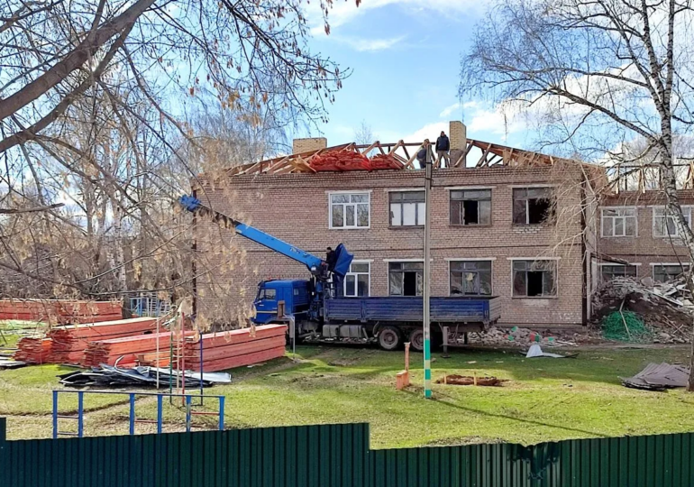 В детском саду «Сказка» Абдулино идёт капитальный ремонт