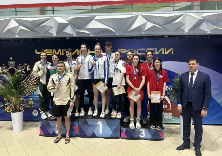Оренбуржцы вошли в число призеров Чемпионата России по подводному спорту