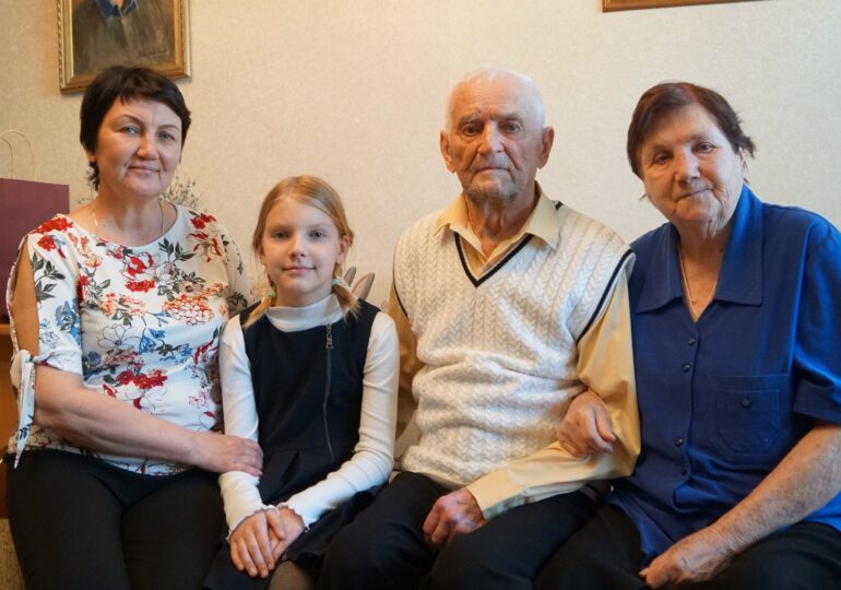 Бузулучанин Владимир Халецкий отметил 90-летний юбилей
