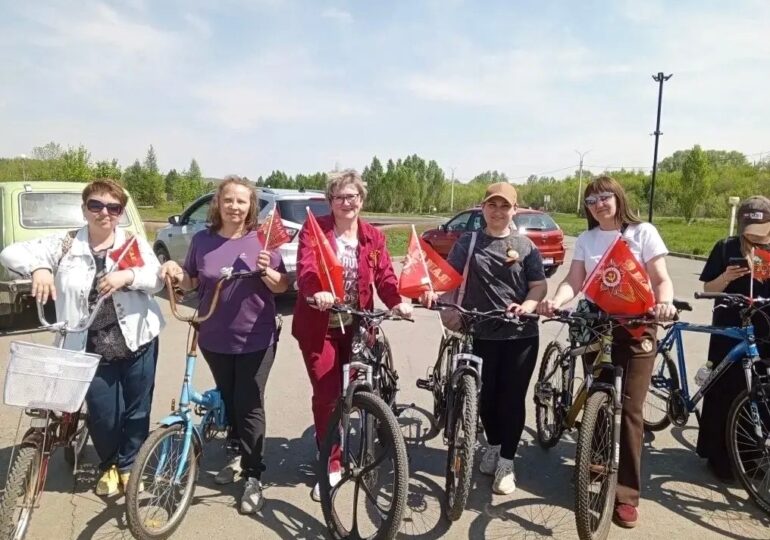 В Бузулуке прошёл велопробег ко Дню Победы