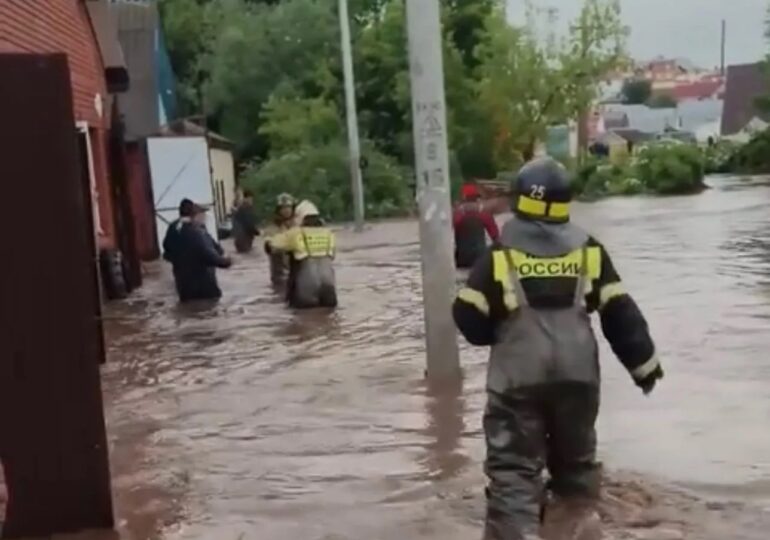 Ситуация с подтоплениями в Бугуруслане начала стабилизироваться