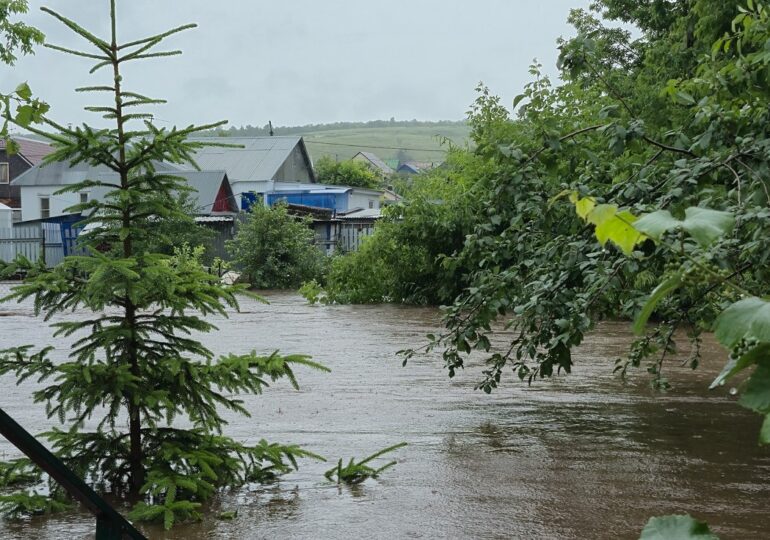 В Бугуруслане в домах нет света, в городе введен режим ЧС из-за паводка
