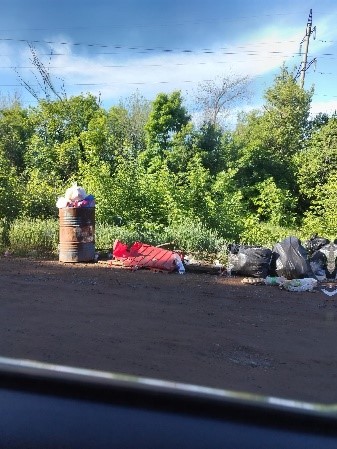 В Бузулуке убрали стихийные свалки после обращений жителей