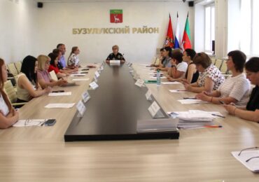 В Бузулукском районе обсудили вопросы безопасности детей и профилактики правонарушений