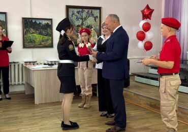 В Бузулуке наградили лучших активистов юнармейского движения