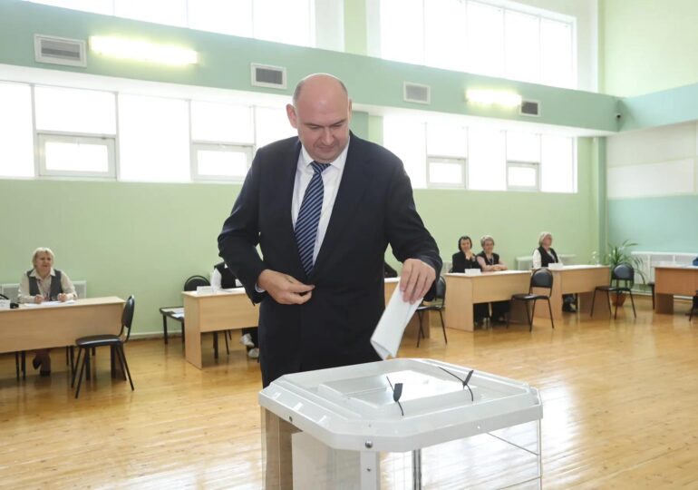 Губернатор Оренбуржья принял участие в выборах