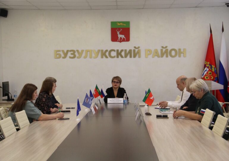 В Бузулукском районе прошёл приём участников СВО и их семей