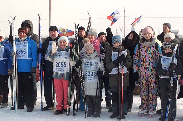 «Лыжня России 2023» в Красном Коммунаре (фотоотчет)