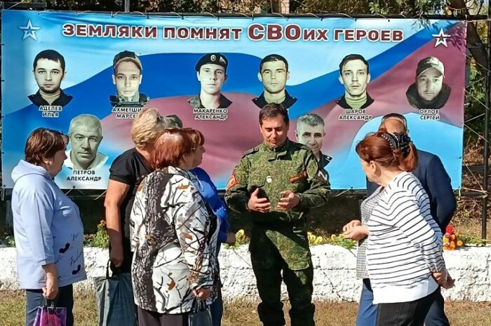 В Светлом кавалер ордена Мужества Николай Григорьев встретился с земляками