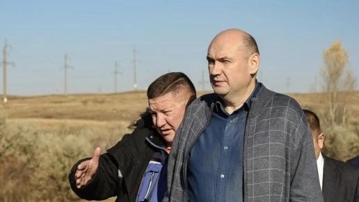 В выходные дни Евгений Солнцев работал на востоке области