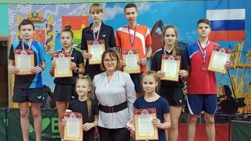 В Сорочинске провели соревнования по настольному теннису