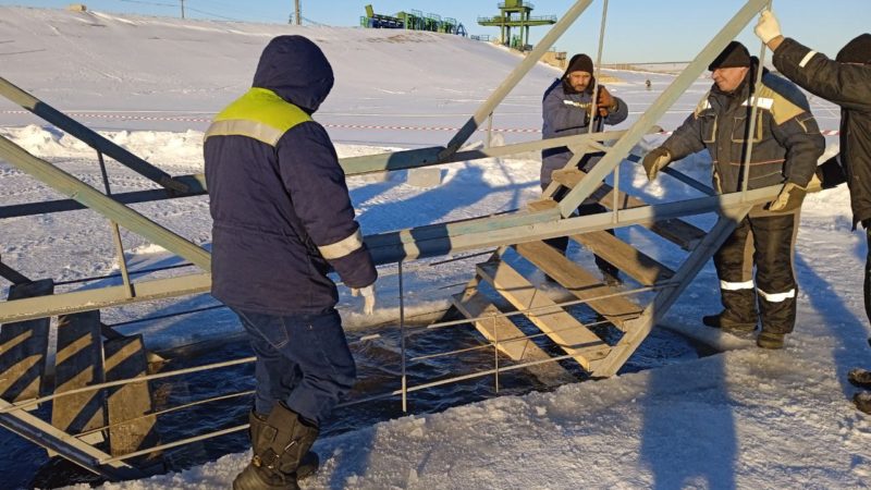 В Сорочинском округе подготовили крещенские купели